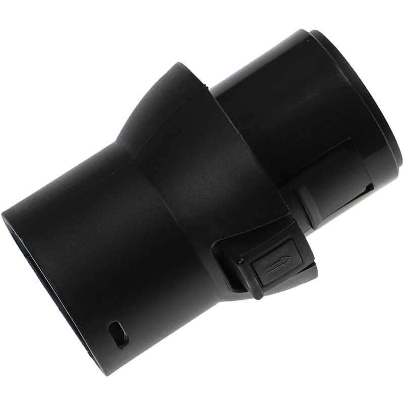 foto del prodotto vhbw adattatore compatibile con miele turbo plus, turbostar, turbo team aspirapolvere raccordo, attacco per tubo flessibile, nero