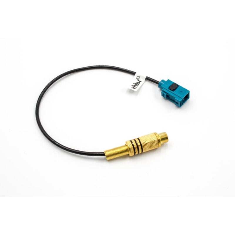 foto del prodotto vhbw adattatore da cinch a fakra compatibile con mercedes comand ntg2.5, ntg4, pcm 2.1 radio, navigatore satellitare cavo adattatore video, 20 cm