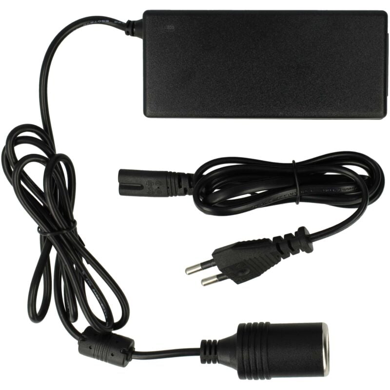 foto del prodotto vhbw adattatore di rete da spina euro a presa auto compatibile con campingaz powerbox 28l deluxe frigo portatile con spina auto