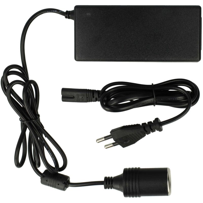 foto del prodotto vhbw adattatore di rete da spina euro a presa auto compatibile con campingaz smart cooler electric 20l frigo portatile con spina auto