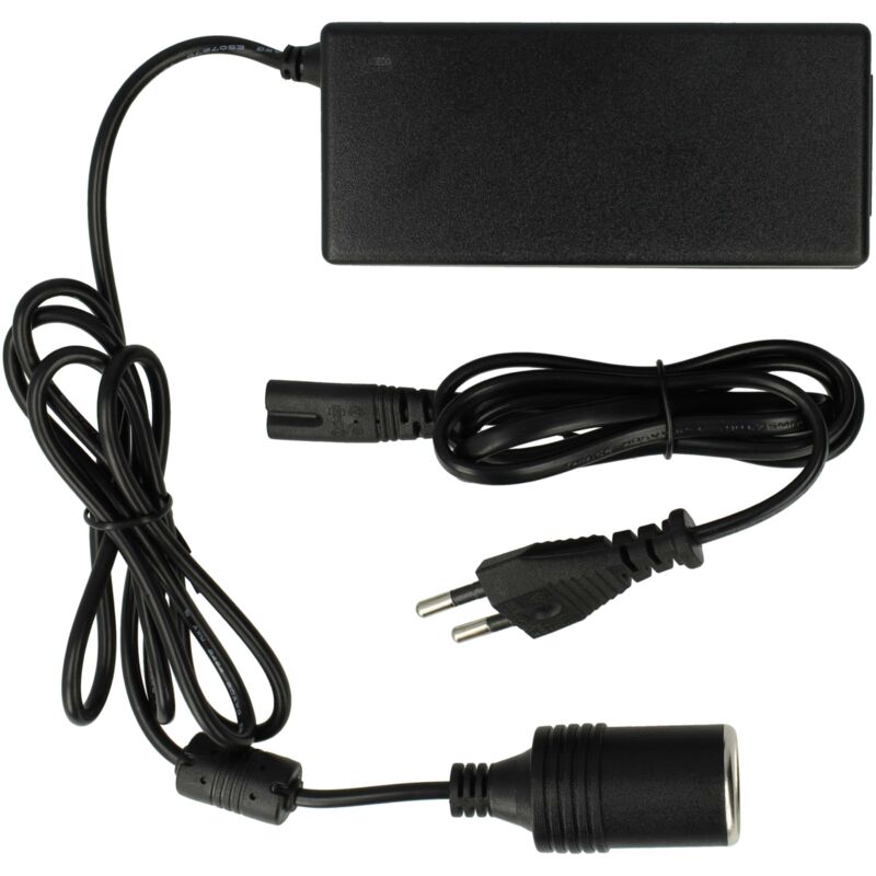 foto del prodotto vhbw adattatore di rete da spina euro a presa auto compatibile con k rcher oc 3 idropulitrice con spina auto