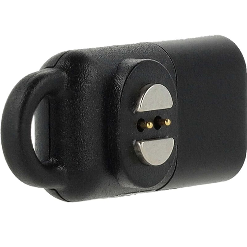 foto del prodotto vhbw adattatore di ricarica usb c compatibile con suunto wing hs231 cuffie adattatore magnetico, nero