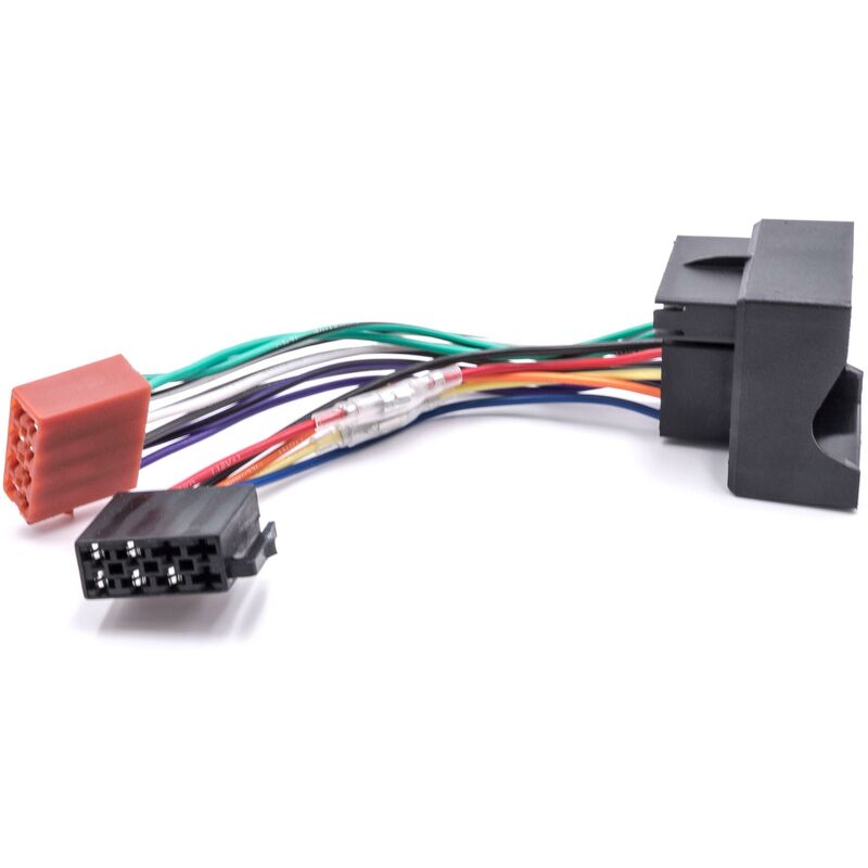 foto del prodotto vhbw adattatore iso per autoradio compatibile con ford fusion dal 2005 modello di auto