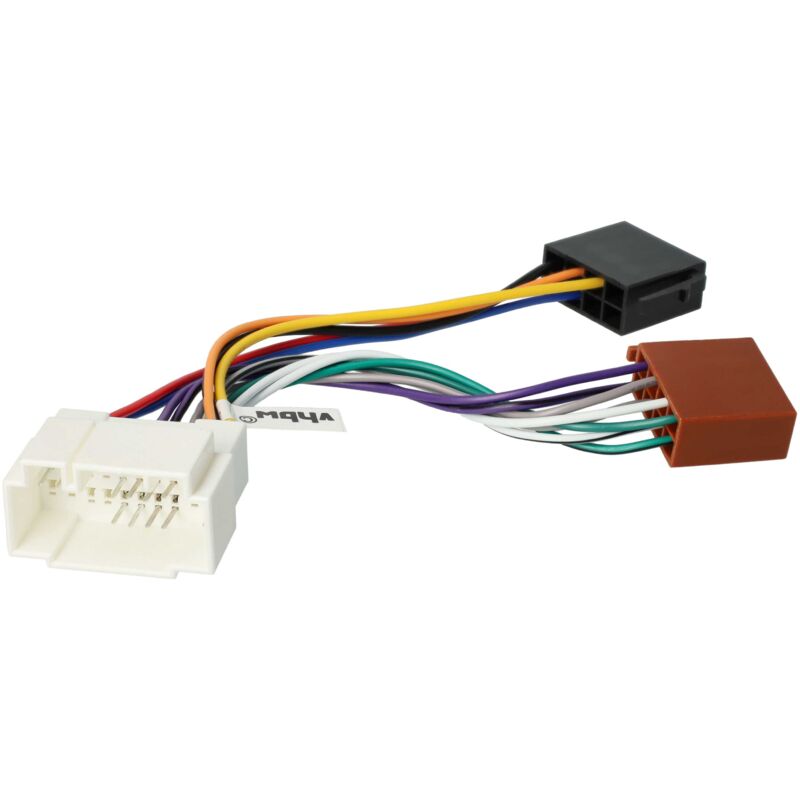 foto del prodotto vhbw adattatore iso per autoradio compatibile con suzuki wagon r dal 2003 modello di auto