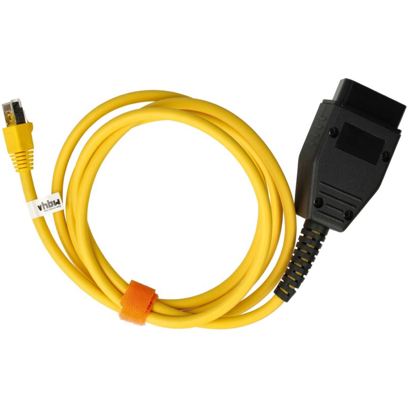 foto del prodotto vhbw adattatore obd presa obd2 a 16 pin a spina rj45 compatibile con bmw s1000rr 2014 , s1000xr 2015 auto, moto adattatore