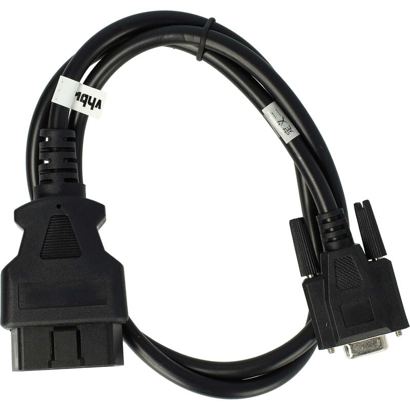 immagine 0 del prodotto vhbw adattatore obd2 rs 232 su obd2 16pin compatibile con audi a3, a4 auto 90 cm