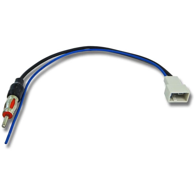 foto del prodotto vhbw adattatore per autoradio compatibile con honda accord 2008 adattatore per antenne da gt 13 m a din 150 ohm