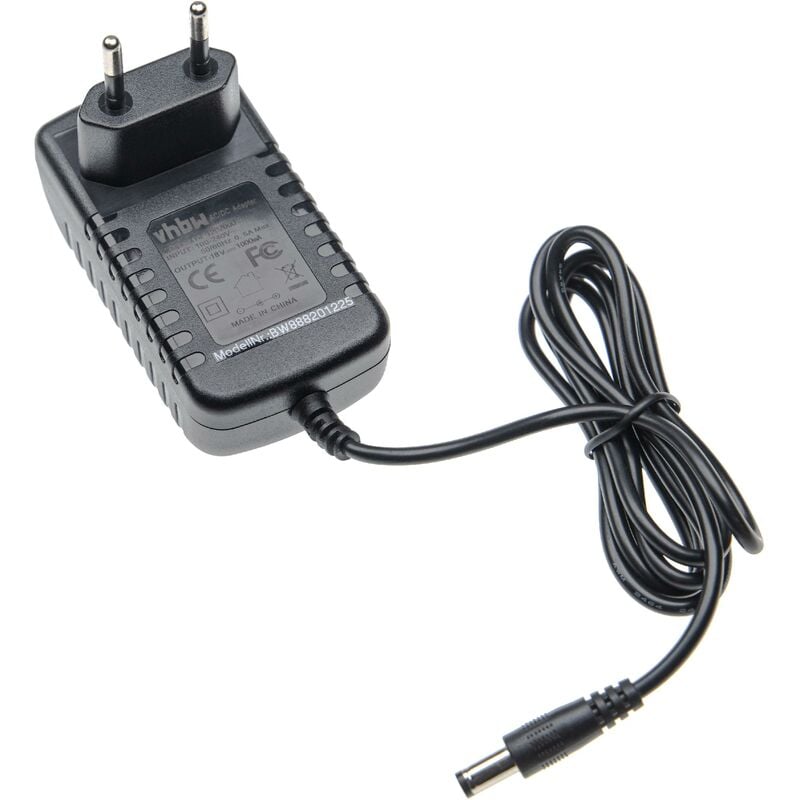 foto del prodotto vhbw alimentatore caricabatterie compatibile con philips powerpro duo fc6162 01, fc6162 02 aspirapolvere portatile