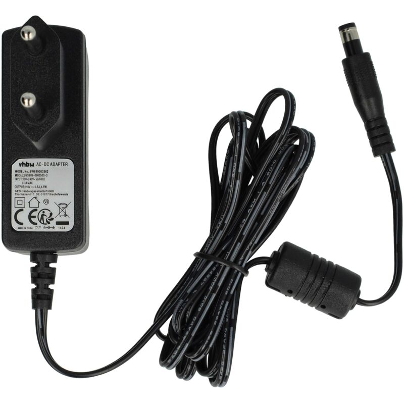 foto del prodotto vhbw alimentatore compatibile con line 6 relay g30 g50, m5, pocket pod express pedale overdrive dispositivo per effetti musicali 1,45 cm