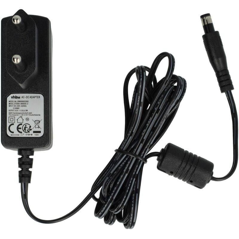 foto del prodotto vhbw alimentatore compatibile con line 6 tonecore pedale, v70, relay g70 75, xdr receiver pedale overdrive dispositivo per effetti musicali 1,45