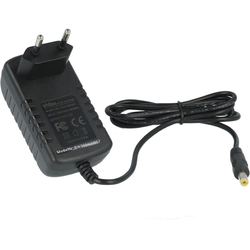 foto del prodotto vhbw alimentatore compatibile con marshall stockwell cassa, nero, 15 v, 2,0 a
