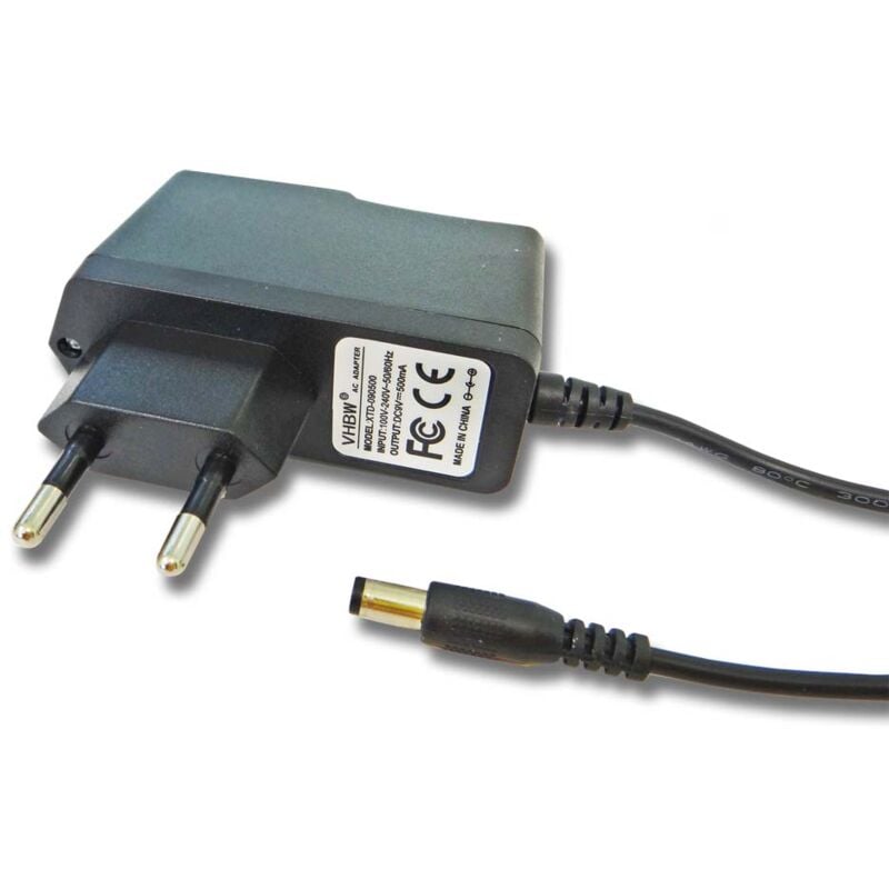 foto del prodotto vhbw alimentatore compatibile con plantronics voyager cs50, cs50usb, cs55, cs55h, cs60, cs70 cuffie, headset 115 cm