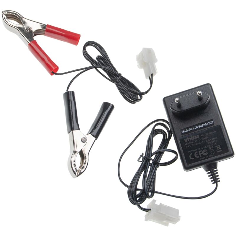foto del prodotto vhbw alimentatore universale per varie batterie da avviamento per robot tosaerba e.g. compatibile con honda, briggs stratton, ecc. adattatore
