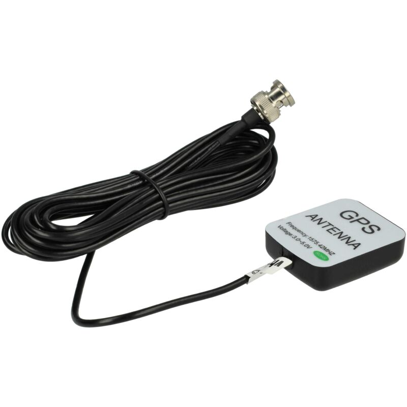 foto del prodotto vhbw antenna gps compatibile con garmin spgmap 295 navigatore base magnetica, con connettore bnc, 5 m