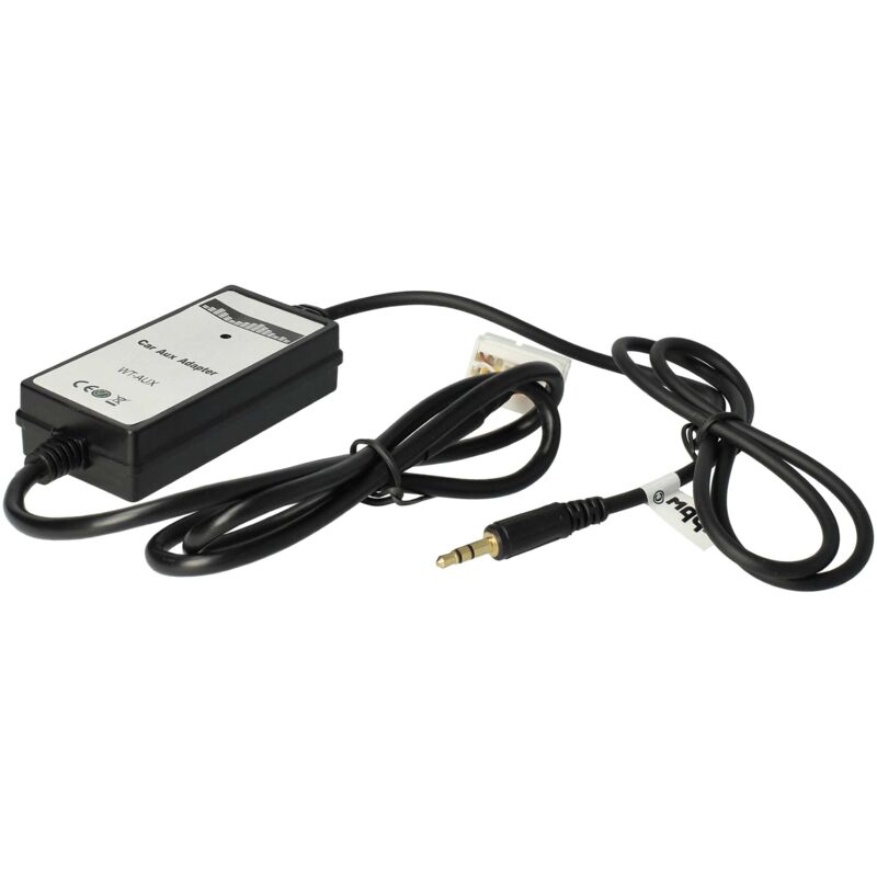 foto del prodotto vhbw aux cavo adattatore auto radio compatibile con honda accord 2003 2011, city 2002 2011, civic 2006 2011, crv 2005 2011, element 2003 2011, fit