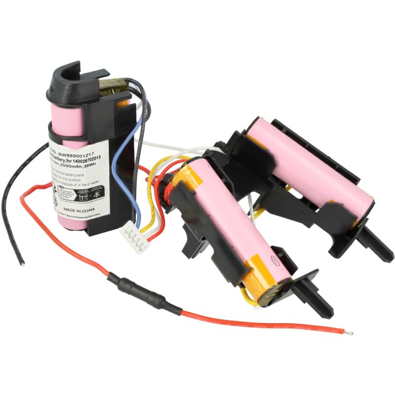 foto del prodotto vhbw batteria compatibile con aeg ag 3105 90027378800, 90027379500 aspirapolvere 2500mah, 14,4v, li ion 