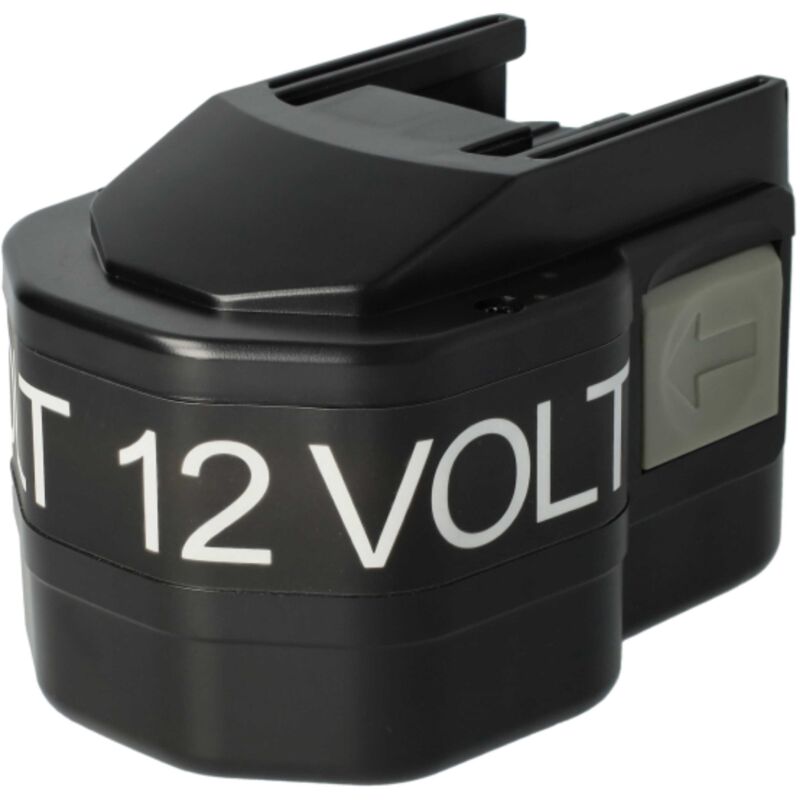 foto del prodotto vhbw batteria compatibile con aeg b12, bf12, mxs12, system pbs3000, bx12, bxl12, mx12 utensile elettrico 3300 mah, nimh, 12 v 