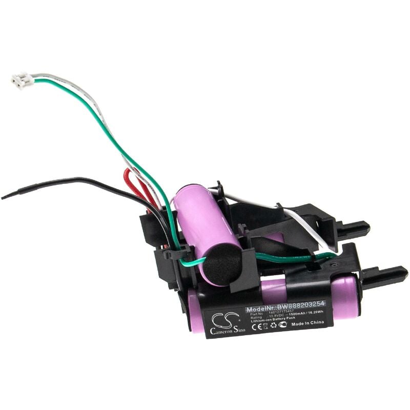 foto del prodotto vhbw batteria compatibile con aeg cx7 21db, cx7 21eb, cx7 21ebk, cx7 21 ho, cx7 21sw aspirapolvere home cleaner 1500mah, 10,8v, li ion 