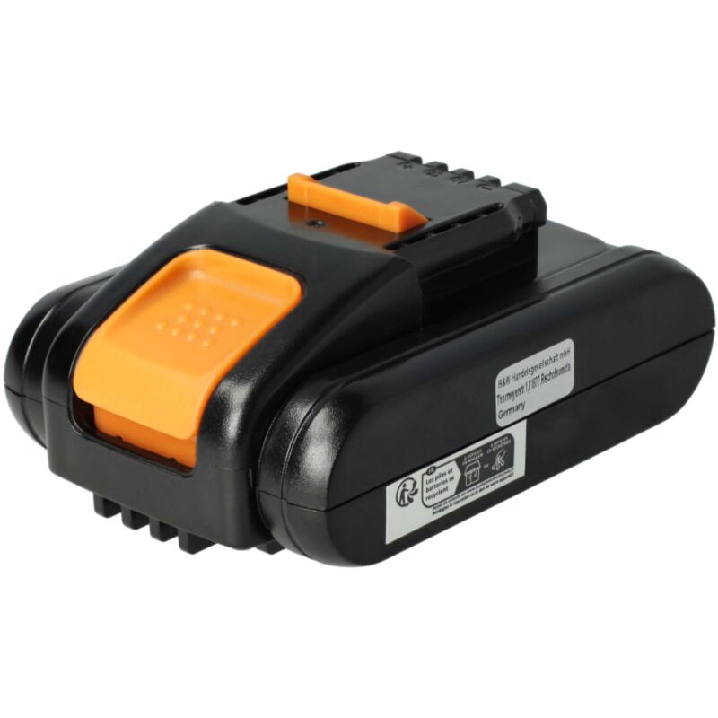 foto del prodotto vhbw batteria compatibile con al ko easy flex wr 2000 dab site radio, wr 2000 radio utensile elettrico 2000 mah, li ion, 20 v 