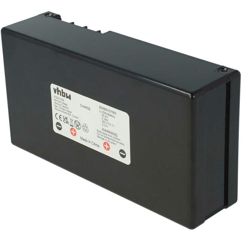 foto del prodotto vhbw batteria compatibile con ambrogio l 30e lite , l50, l 60 b, l75, l85 deluxe edition tagliaerba, robot tagliaerba 2300mah, 25,2v, li ion 
