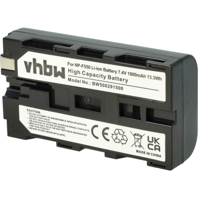 foto del prodotto vhbw batteria compatibile con aml m5900, m7100, m7220, m7221, m7225, m7500 lettore di codici a barre, pos 1800mah, 7,2v, li ion 
