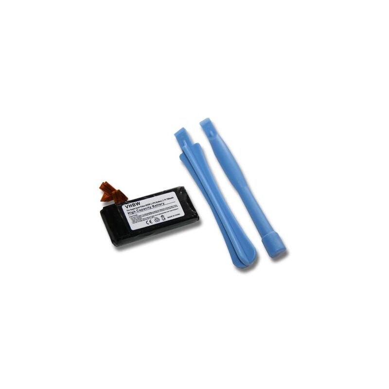 foto del prodotto vhbw batteria compatibile con apple ipod video ma147j a, ma147fd a, ma147hk a, ma147dk a mp3 music player lettore musicale 700mah, 3,7v, li poly 