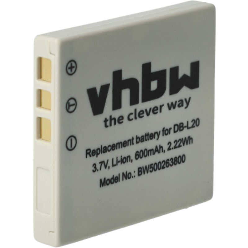 foto del prodotto vhbw batteria compatibile con bang olufsen beoplay h7, h8, h9 auricolari cuffie wireless 550mah, 3,6v, li ion 