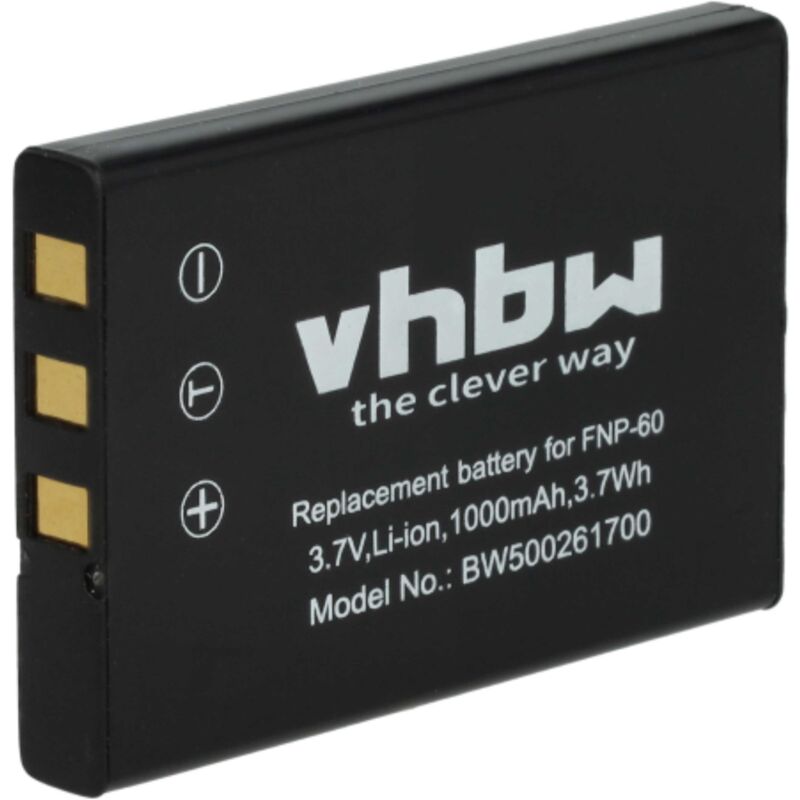 foto del prodotto vhbw batteria compatibile con baofeng uv 3r, uv 100, uv 200, uv 3r mark ii 2 radio 1000mah, 3,6v, li ion 