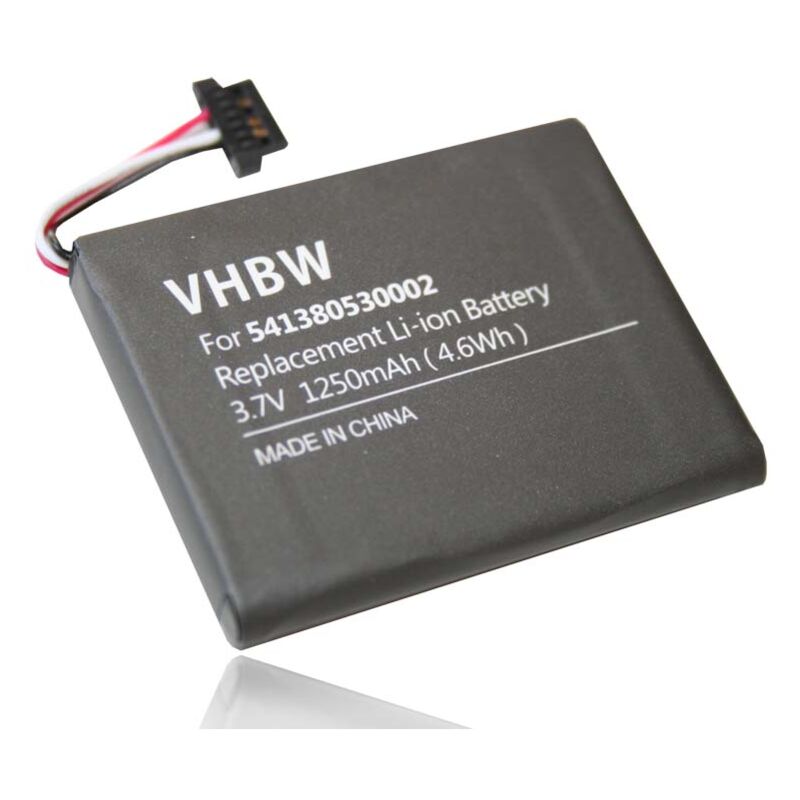 foto del prodotto vhbw batteria compatibile con becker traffic assist highspeed ii 7988, pro, be7988, highspeed navigatore gps 1250mah, 3,7v, li ion 