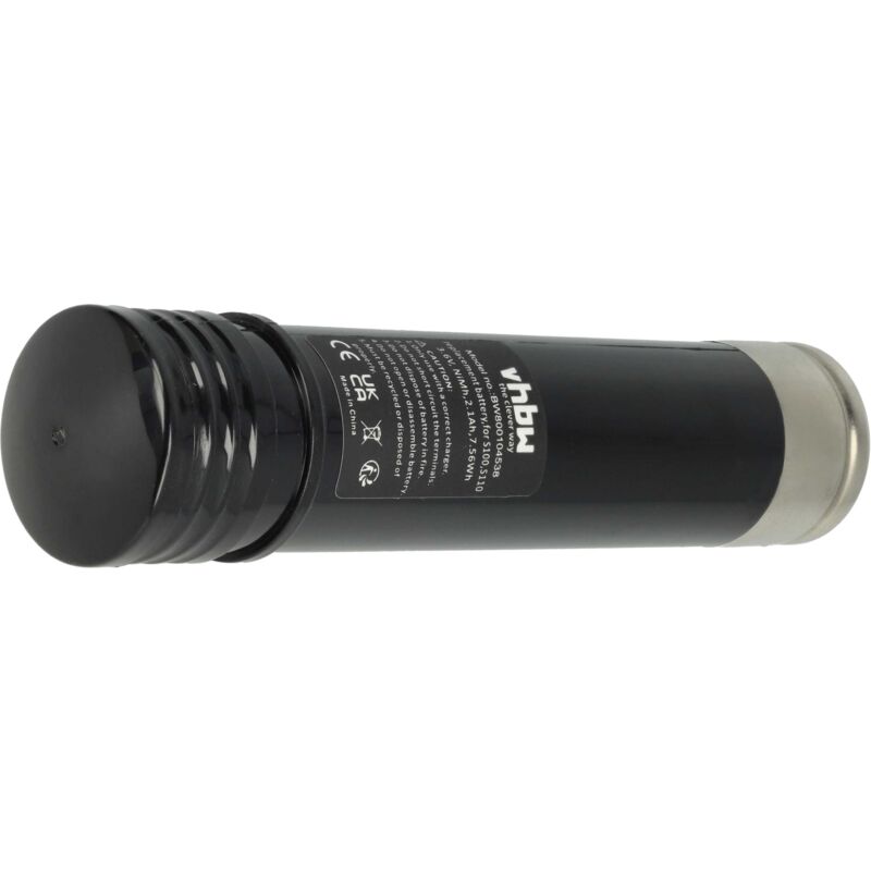 foto del prodotto vhbw batteria compatibile con black decker versapak vp1800 a t1, vp2000, vp215 a t1, vp230 attrezzi da lavoro 2100 mah, nimh, 3,6 v 