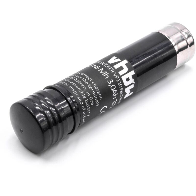 foto del prodotto vhbw batteria compatibile con black decker versapak vp321, vp3621, vp368, vp4000, vp4100 attrezzi da lavoro 3000 mah, nimh, 3,6 v 