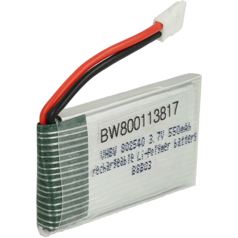 foto del prodotto vhbw batteria compatibile con bojiang s5c 2 drone quadricottero multicottero 550mah, 3,7v, li ion 