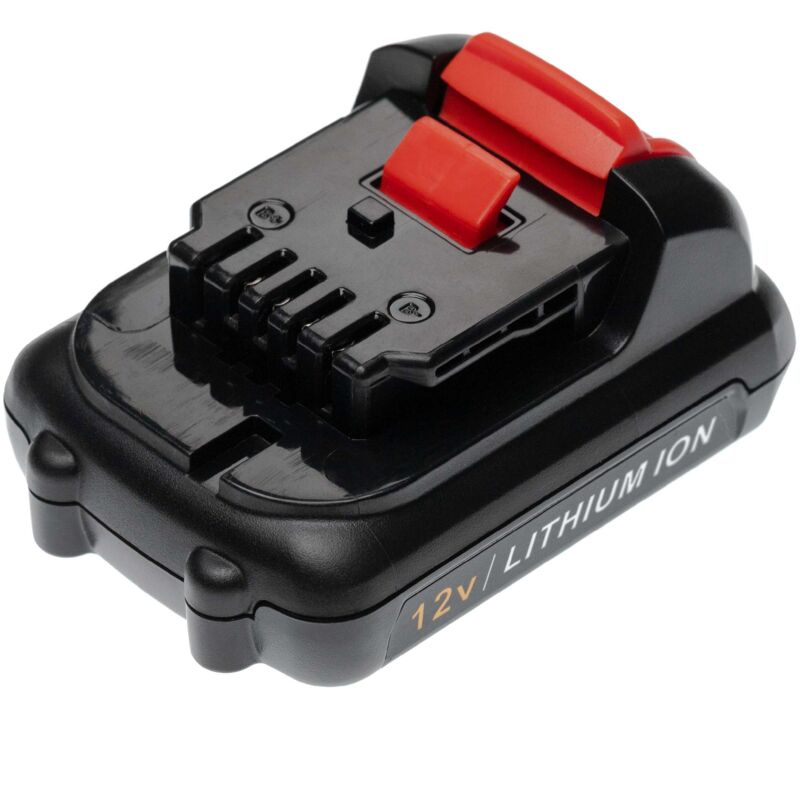 foto del prodotto vhbw batteria compatibile con dewalt 12v max li ion, dcd710, dcd710c2, dcd710n, dcd700, dcd710d2 qw utensile elettrico 2000 mah, li ion, 12 v 