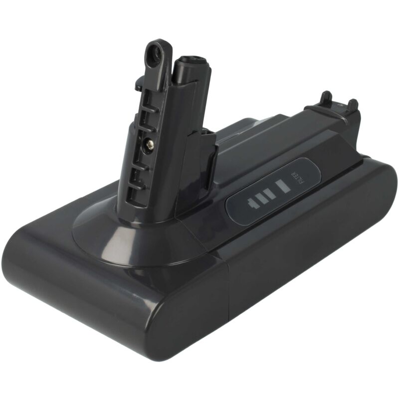 foto del prodotto vhbw batteria compatibile con dyson v10, cyclone v10, v10 absolute, v10 animal, v10 cyclone series aspirapolvere grigio 2000mah, 25,2v, li ion 
