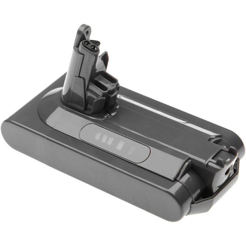 foto del prodotto vhbw batteria compatibile con dyson v10, cyclone v10, v10 absolute, v10 animal, v10 cyclone series aspirapolvere grigio 2500mah, 25,2v, li ion 