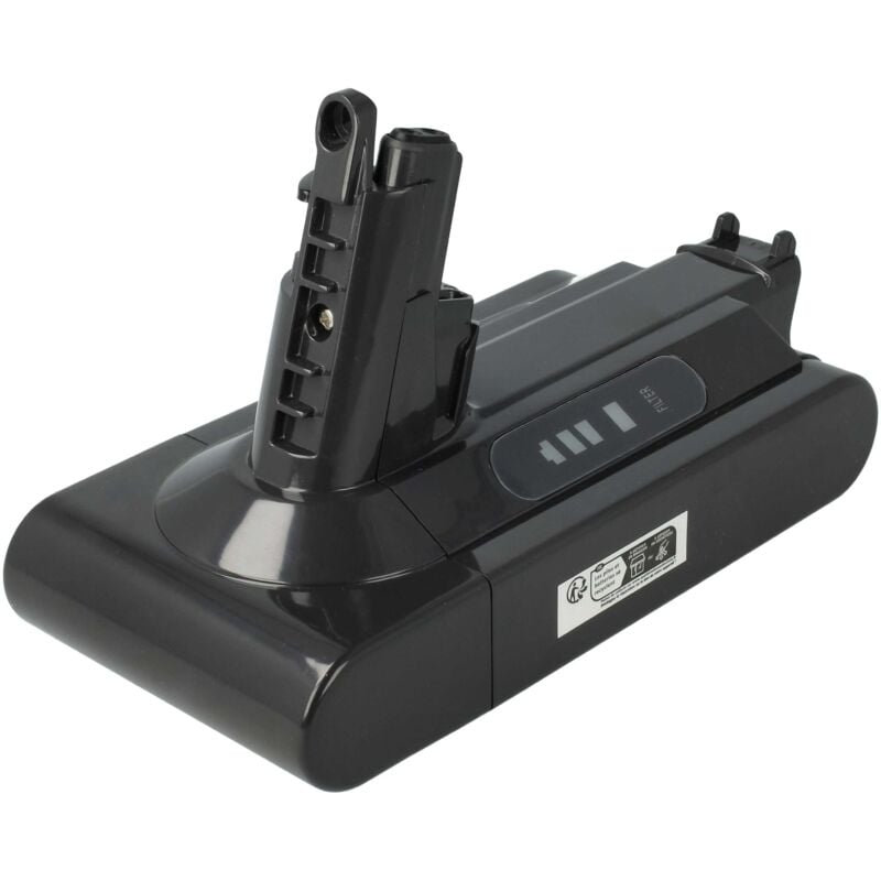 foto del prodotto vhbw batteria compatibile con dyson v10 total clean aspirapolvere grigio 3000mah, 25,2v, li ion 