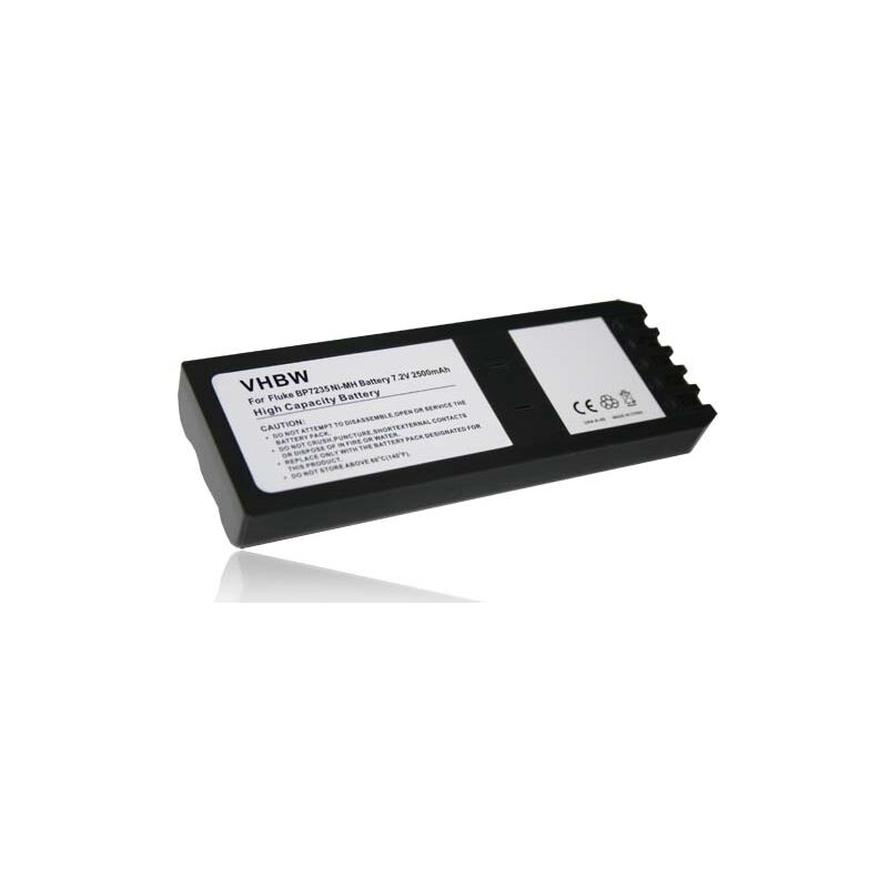 foto del prodotto vhbw batteria compatibile con fluke 700 calibrator, 740 calibrator, 744 calibrator, dsp 100 dispositivo di misurazione 2500mah, 7,2v, nimh 