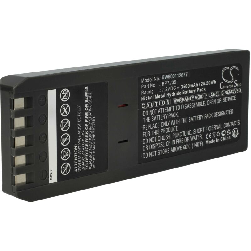foto del prodotto vhbw batteria compatibile con fluke 700 calibrator, 740 calibrator, 744 calibrator, dsp 100 dispositivo di misurazione 3500mah, 7,2v, nimh 