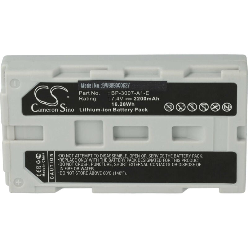 foto del prodotto vhbw batteria compatibile con futaba t12z, t14, t14mz, t14mzp telecomando remote control 2200mah, 7,4v, li ion 