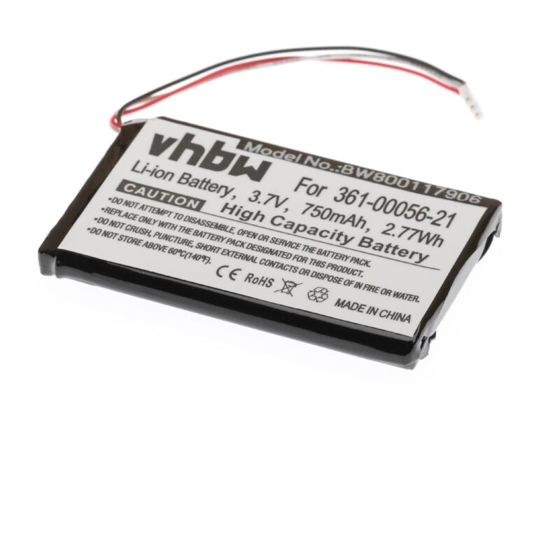 immagine 0 del prodotto vhbw batteria compatibile con garmin drivelux 010 01531 00, 50 lmthd navigatore gps 750mah, 3,7v, li ion 