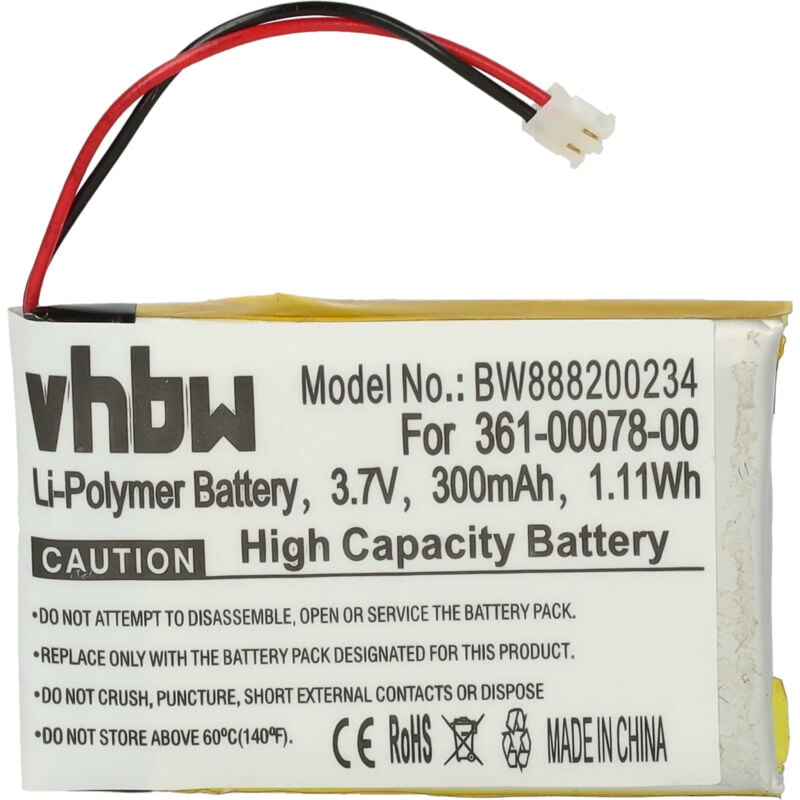foto del prodotto vhbw batteria compatibile con garmin forerunner 920xt smartwatch orologio bracciale fitness 300mah, 3,7v, li poly set utensili