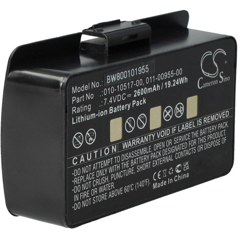 foto del prodotto vhbw batteria compatibile con garmin gpsmap 496 navigatore gps 2600mah, 8,4v, li ion 