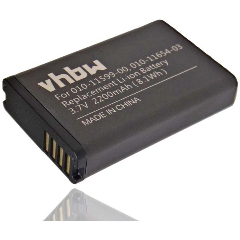 foto del prodotto vhbw batteria compatibile con garmin virb elite e2gr navigatore gps 2200mah, 3,7v, li ion 