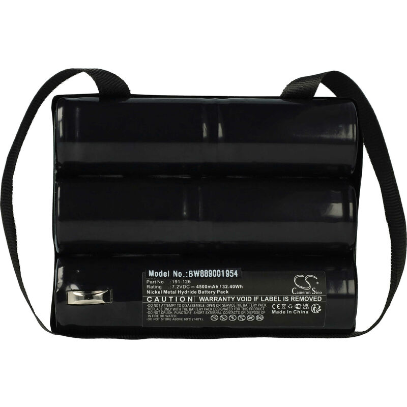 foto del prodotto vhbw batteria compatibile con ge druck dpi 615, 610 dispositivo di misurazione 4500mah, 7,2v, nimh 