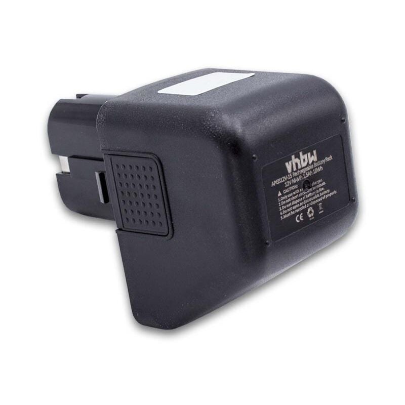 foto del prodotto vhbw batteria compatibile con gesipa punchbird, accubird, powerbird, firebird attrezzi da lavoro 1500 mah, nimh, 12 v 