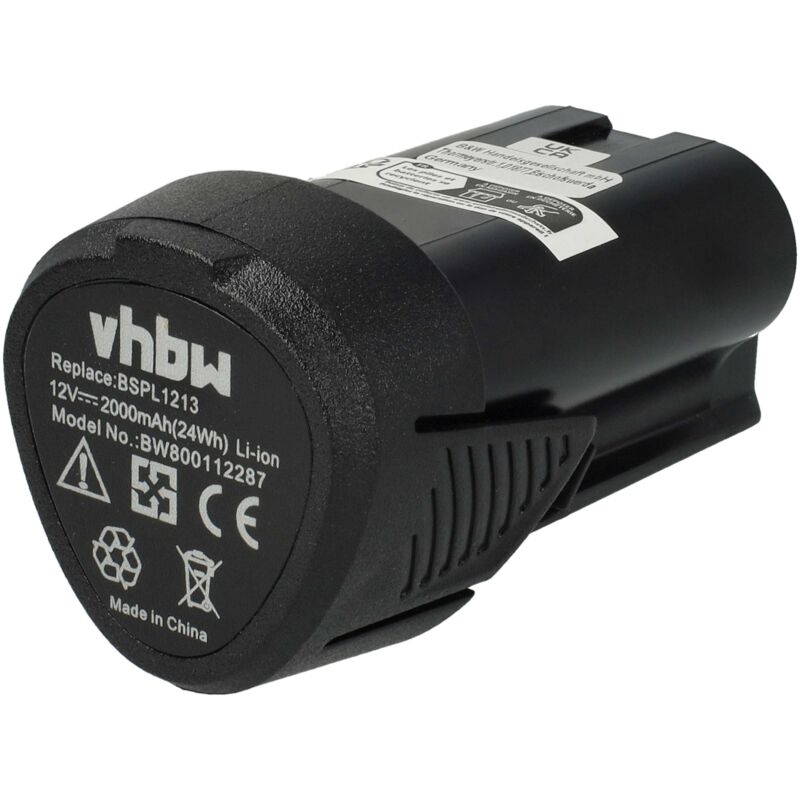 foto del prodotto vhbw batteria compatibile con hendi coltello per kebab 2000 mah, li ion, 12 v 