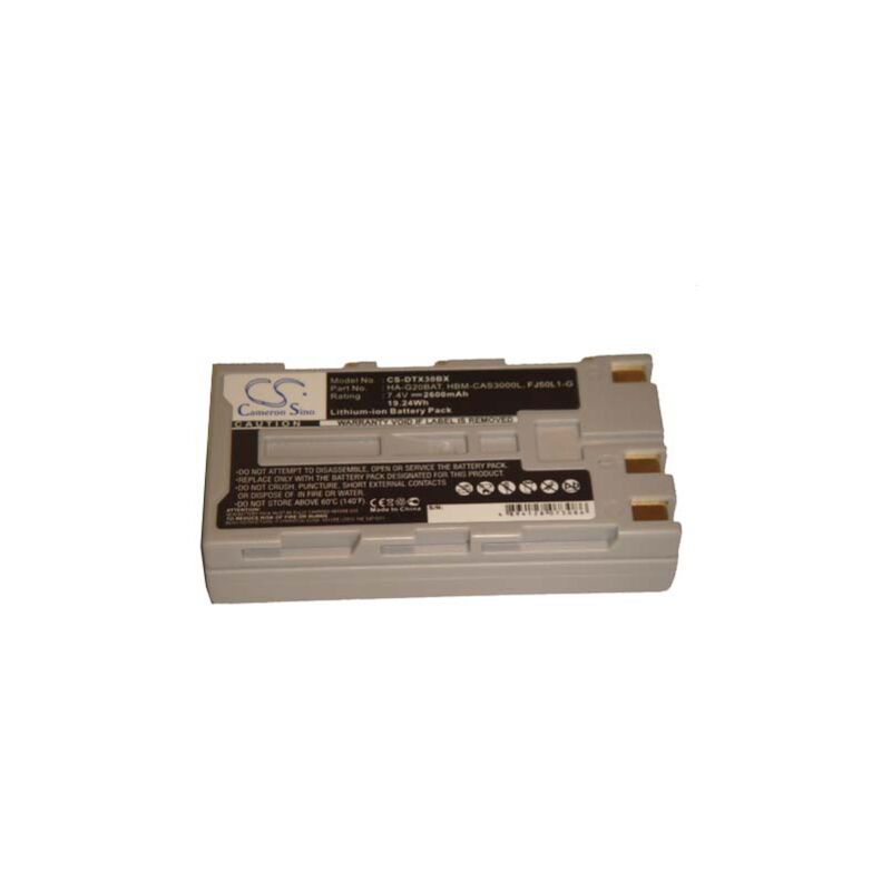 foto del prodotto vhbw batteria compatibile con hioki lr8510, lr8511 lettore di codici a barre, pos 2600mah, 7,4v, li ion 