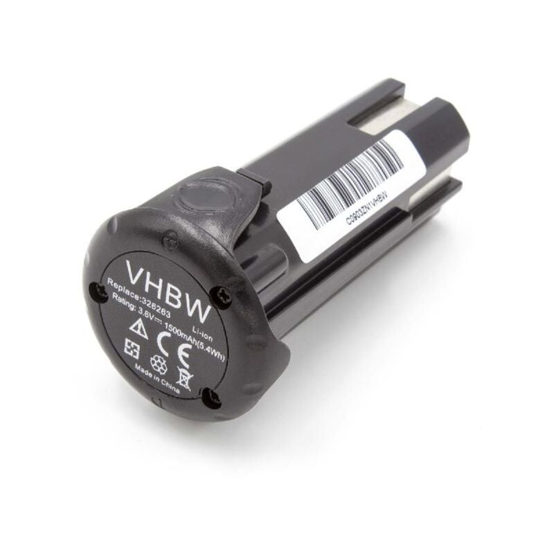 foto del prodotto vhbw batteria compatibile con hitachi hikoki nt50gsp9, nt65gap9, nt65gbp9, nt65gsp9 attrezzo da lavoro 1500 mah, li ion, 3,6 v 