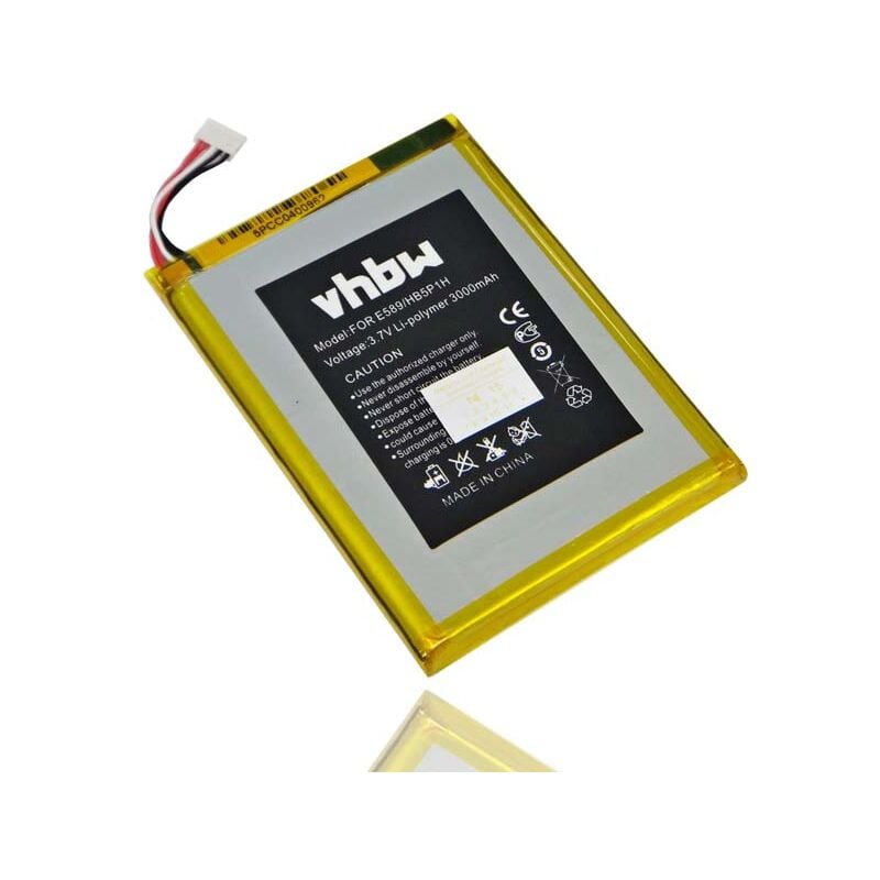 immagine 0 del prodotto vhbw batteria compatibile con huawei e5786s 62a, e5786s 63a, e589, e589 lte 4g hotspot modem router portatile 3000mah, 3,7v, li poly 