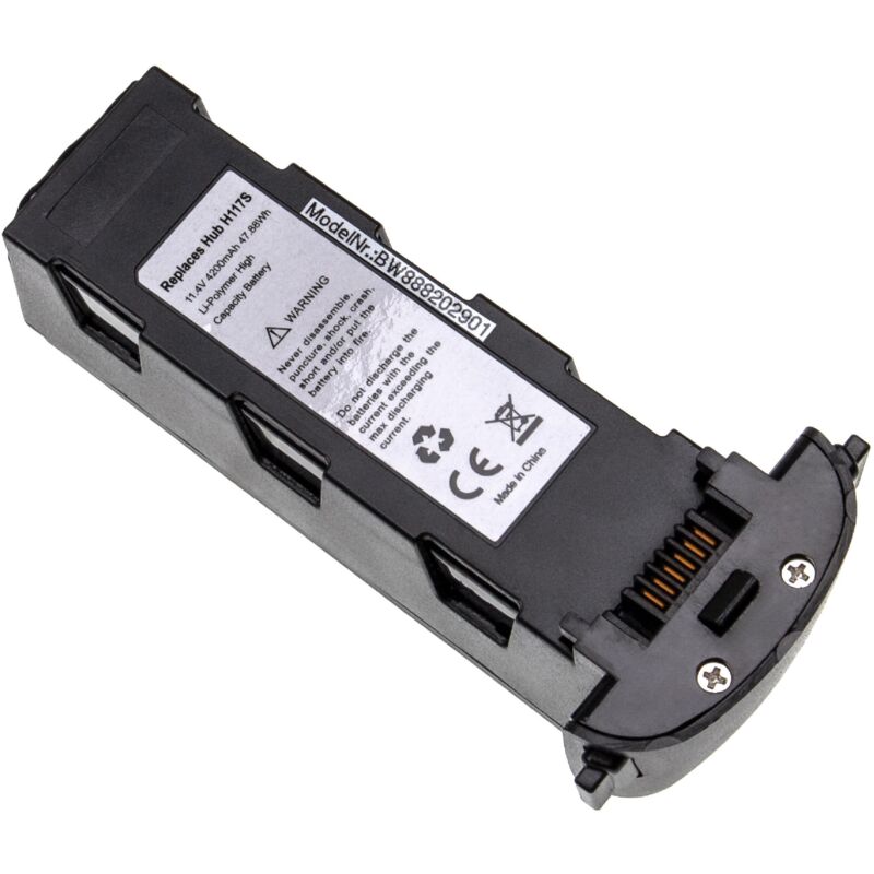 foto del prodotto vhbw batteria compatibile con hubsan zino h117s drone quadricottero multicottero 4200mah, 11,4v, li poly 